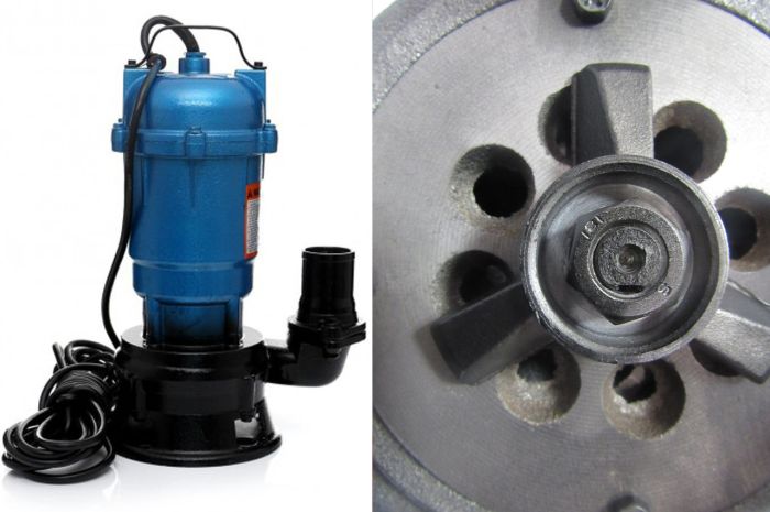 Насос з ножем та шлангом 50м дренажно-фекальний