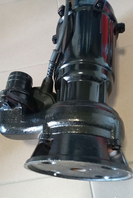 Насос з ножем та шлангом 50м дренажно-фекальний