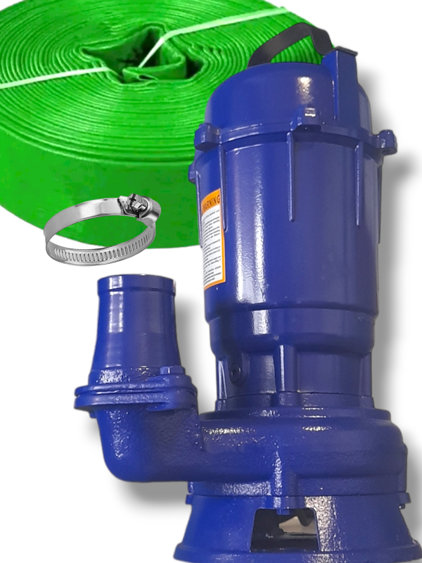 Фекальный насос со шлангом 10м.