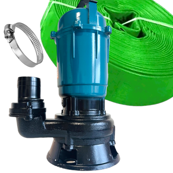 Фекальний насос зі шлангом 20м для каналізації