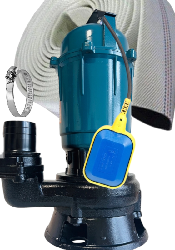 Занурювальний фекальний насос + Шланг 20м