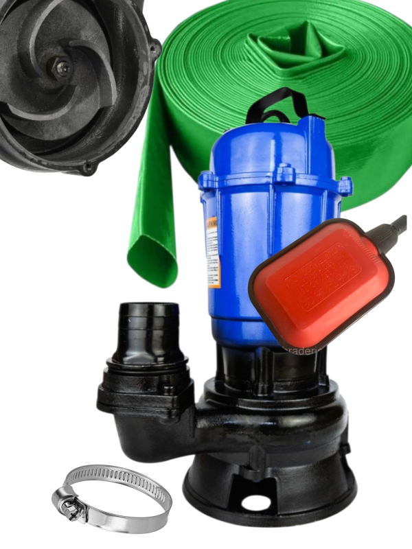 НАСОС + ШЛАНГ фекально дренажний
