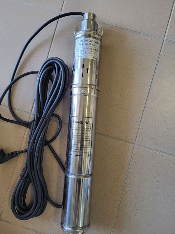 Насос глибинний свердловинний  Ø75мм  QGD 037 